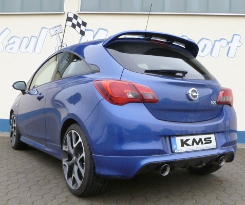 Opel Corsa E OPC Sportauspuff Anlage - Kaul Powerauspuff