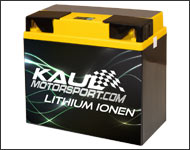 Starterbatterien Lithium Ionen