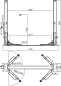 Preview: 2-Säulen Hebebühne - 4.2 t - C2PL-240D