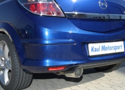 Opel Astra H - Powerauspuffanlage - Endrohrvariante 2x80mm