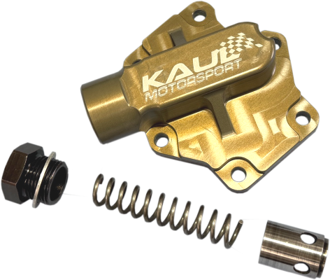 Ölpumpendeckel verstärkt (Alu hartcoatiert) - Opel CIH | Manta, Kadett, Ascona etc.
